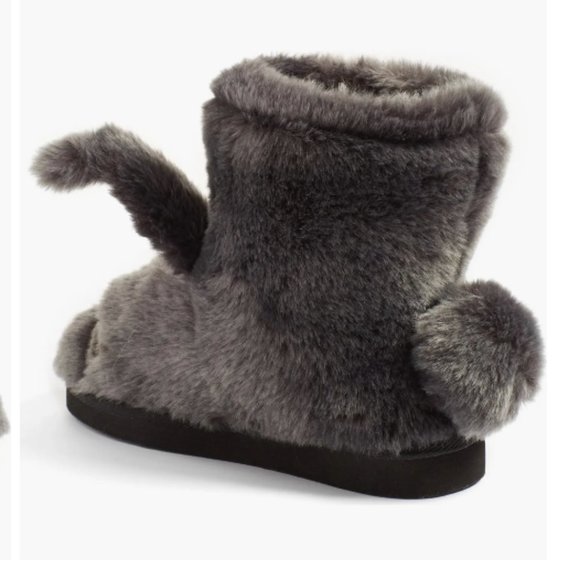 Kate Spade Bethie faux fur Rabbit Bunny Slippers size 8 **PLEASE READ** - Picture 3 of 13